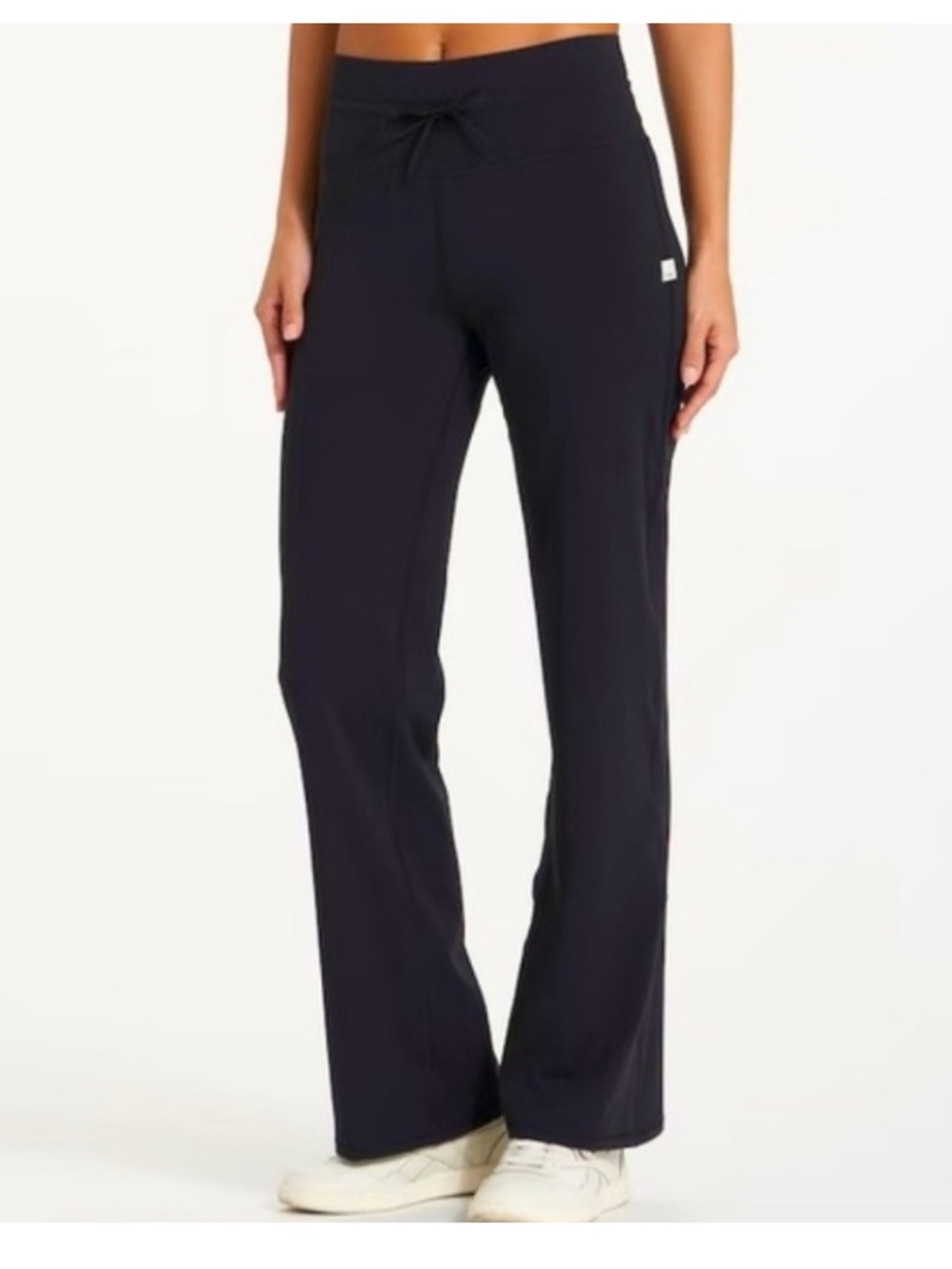 Vuori Wide Leg Drawstring Pant - Black